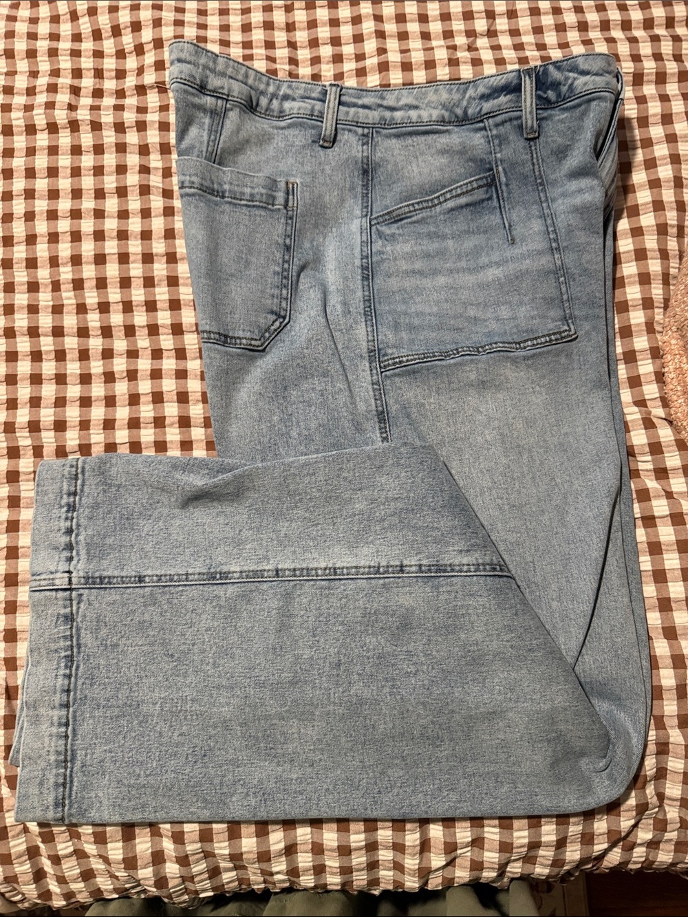 Maurices Light Wash Wide Leg Jeans